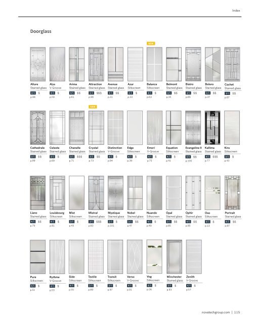 Novatech Entry Doors Catalog