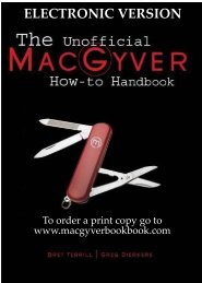 MacGyver How-To Handbook