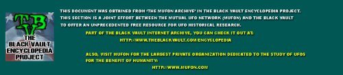 mufon ufo journal - The Black Vault