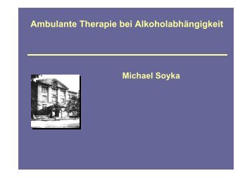 Download Vortrag Prof. Soyka - AWO Psychiatriezentrum