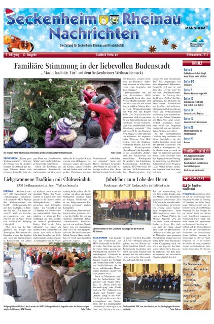 Seckenheim Stadtteil Portal Mannheim
