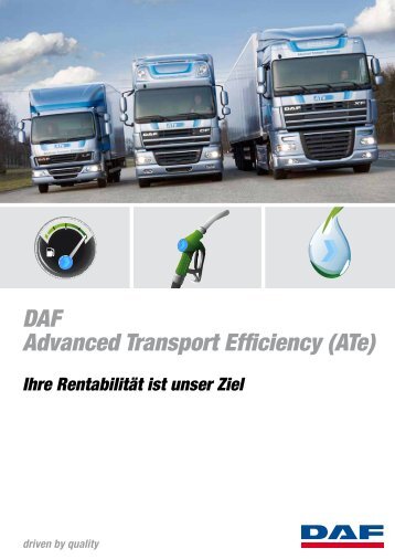 DAF Advanced Transport Efficiency (ATe) - Daf.com