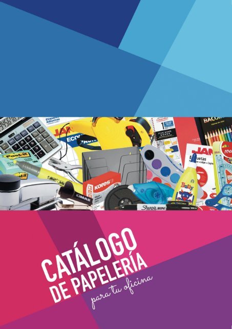 Catálogo Papelería