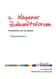 Zukunftsforum 6. Hagener - Isenbeck-Consulting. Christian Isenbeck