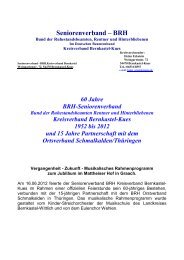 Seniorenverband BRH - RLP