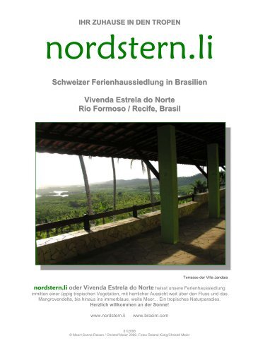 Schweizer Ferienhaussiedlung in Brasilien Vivenda Estrela do ...
