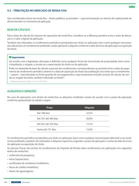 institucionais verticalmente principais