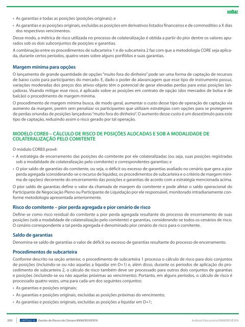 institucionais verticalmente principais