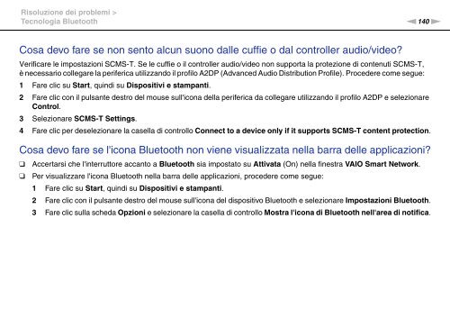 Sony VGN-FW5JTF - VGN-FW5JTF Mode d'emploi Italien