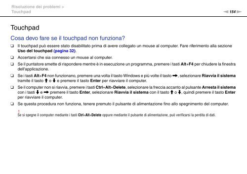 Sony VGN-FW5JTF - VGN-FW5JTF Mode d'emploi Italien