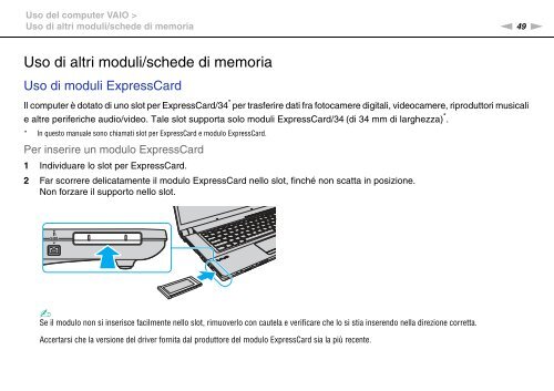 Sony VGN-FW5JTF - VGN-FW5JTF Mode d'emploi Italien