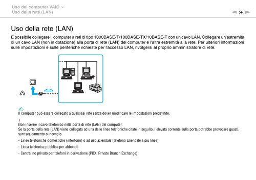 Sony VGN-FW5JTF - VGN-FW5JTF Mode d'emploi Italien