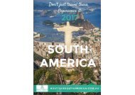 2017 South America Travel Brochure Boutique South America