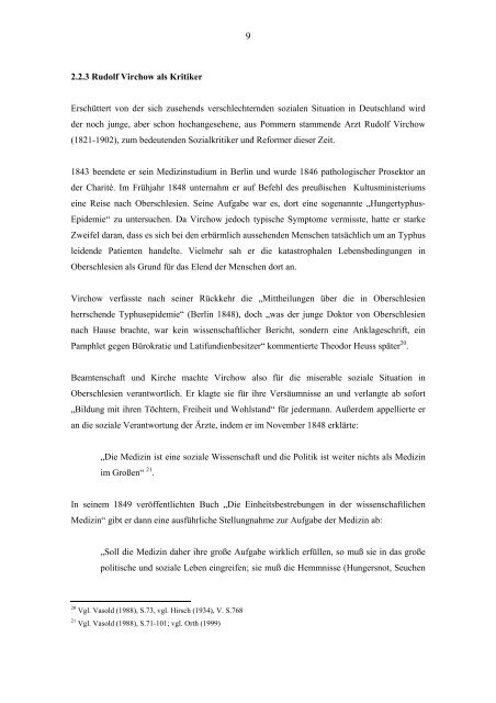 Professor Dr. med. Christian P. Speer Die medizinische - OPUS ...