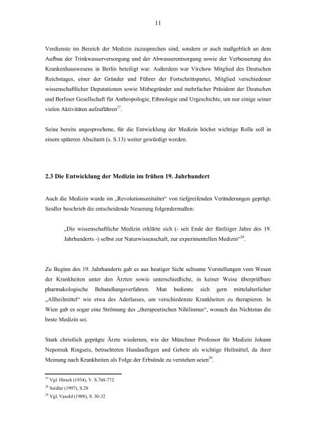 Professor Dr. med. Christian P. Speer Die medizinische - OPUS ...