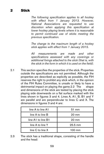 FIH Rules of Hockey 2017