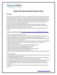ReportsWeb - Global APU Industry Report 2017