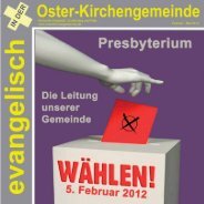 Gemeindebrief Nr. 1/2012 - Evangelische Oster-Kirchengemeinde ...