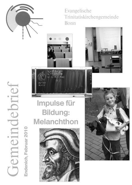 Impulse für Bildung: Melanchthon - Evangelische Trinitatiskirche Bonn