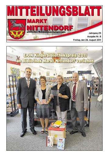 Mitteilungsblatt annahmeschluss - Nittendorf