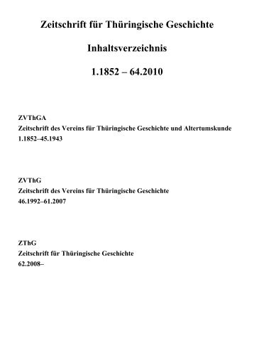 ZVThGA 6.1865 - Verein für Thüringische Geschichte e.V.