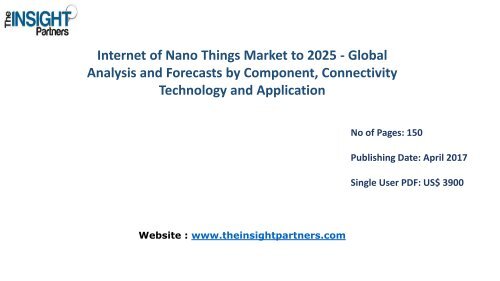 Internet of Nano Things Industry New developments, Landscape Analysis and Forecast to 2025