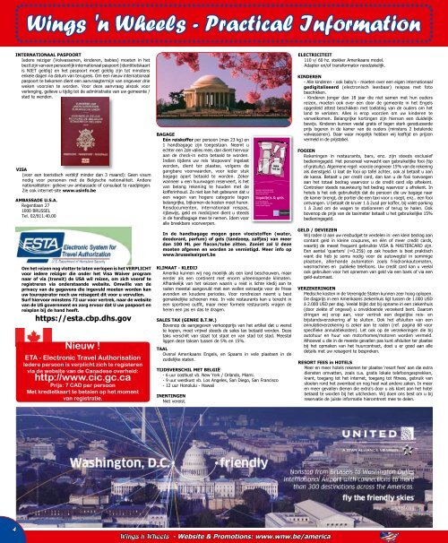 America Wings 'n Wheels Nederlands