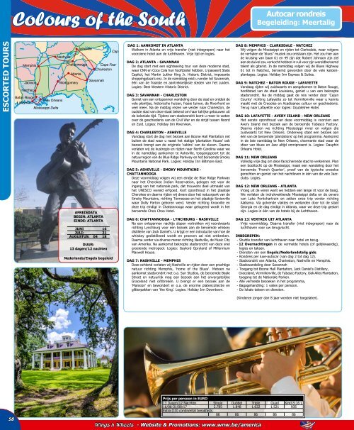 America Wings 'n Wheels Nederlands