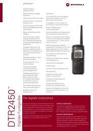 Motorola DTR 2450 - Thiecom