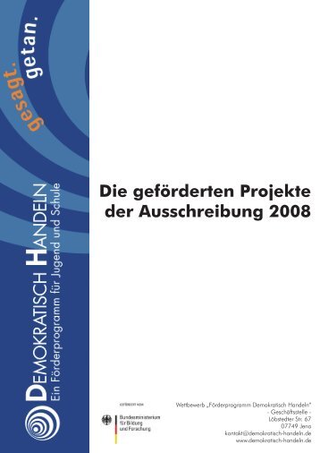 2008 als PDF - Demokratisch Handeln