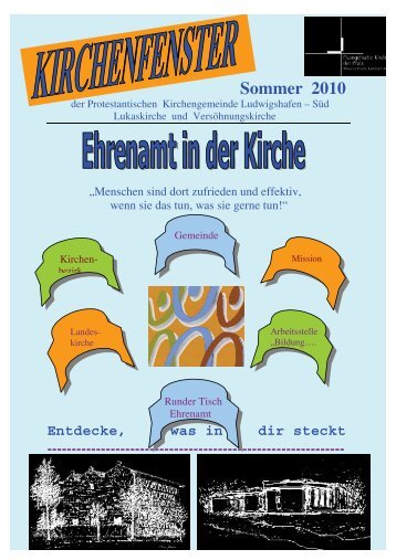 Sommer 2010 - Prot. Kirchengemeinde Ludwigshafen Süd