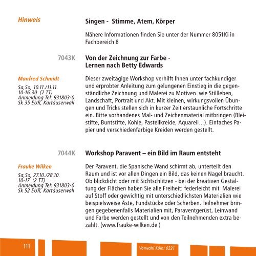 Programm 2|2012 - Melanchthon-Akademie