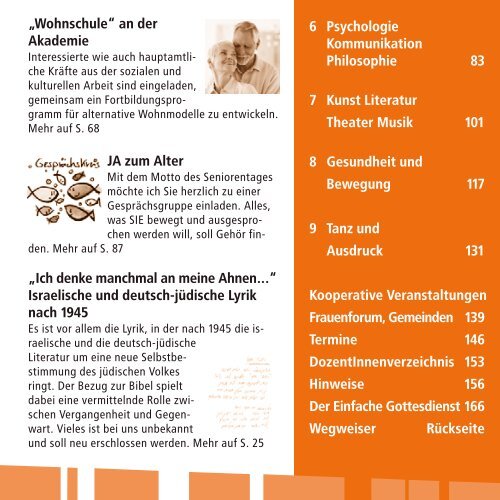 Programm 2|2012 - Melanchthon-Akademie