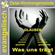Gemeindebrief Nr. 2/2011 - Evangelische Oster-Kirchengemeinde ...
