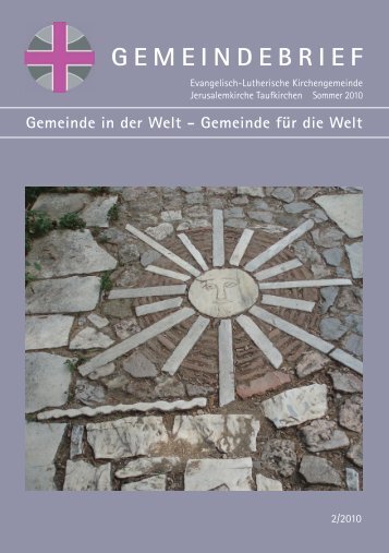 GEMEINDEBRIEF Gemeinde in der Welt - Evang.-Luth ...