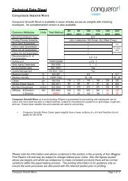 Technical Data Sheet - Papier Union