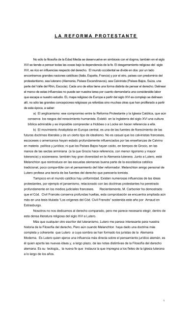 Lutero y el Derecho - Universidad del Salvador