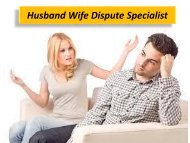 Husband Wife Dispute Specialist