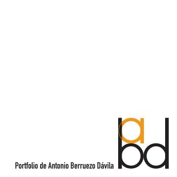 Portfolio Antonio Berruezo Dávila Español Mod 15 Marzo 