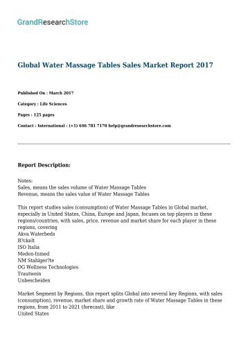 global-water-massage-tables-sales--grandresearchstore