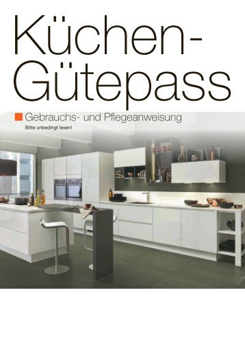 Küchen Gütepass