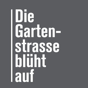 Die Gartenstraße blüht auf