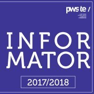 PWSTE INFORMATOR_2017_2018