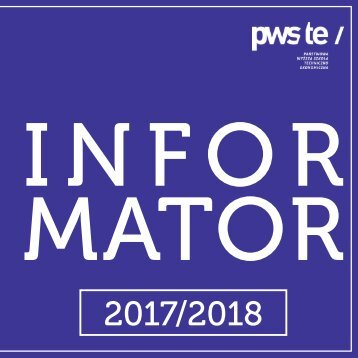 PWSTE INFORMATOR_2017_2018