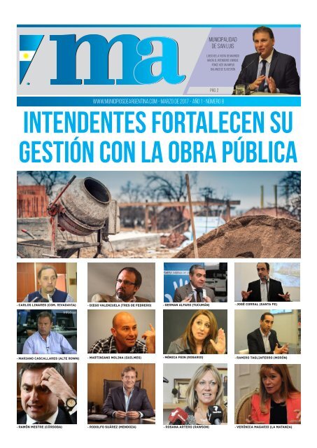 Intendentes fortalecen su gestiÓn con la Obra PÚblica