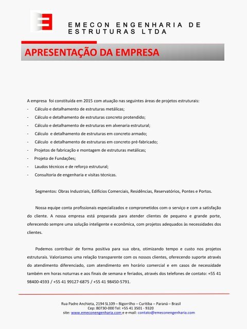 2 - Carta Apresentacao Emecon Engenharia de Estruturas