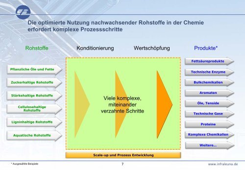 Mitteldeutsches Chemiedreieck und Bioraffinerien - biorefinica