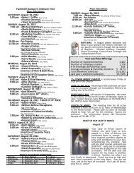 081912bulletin (pdf) - St. Rose of Lima Church, Belmar, NJ
