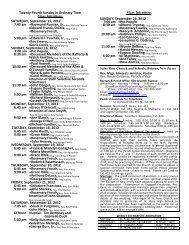 091612bulletin (pdf) - St. Rose of Lima Church, Belmar, NJ