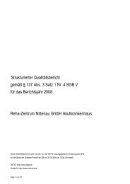 Qualitätsbericht 2008 - Weisse Liste